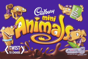 Tubz Cadburys Animals Mini Pack