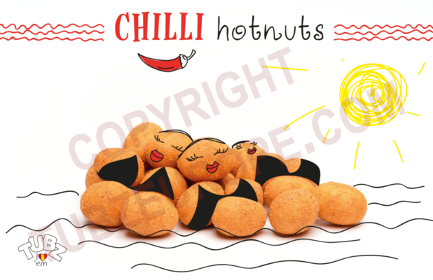 Tubz Tapas Chilli Hotnuts
