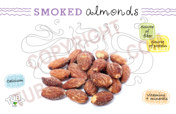 Tubz Health Smoked Almonds 