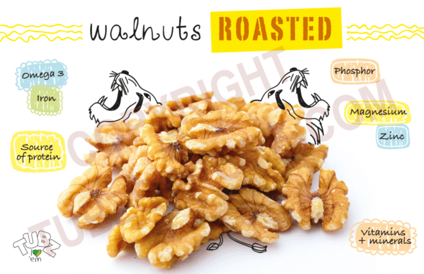 Tubz Health Roasted Walnuts