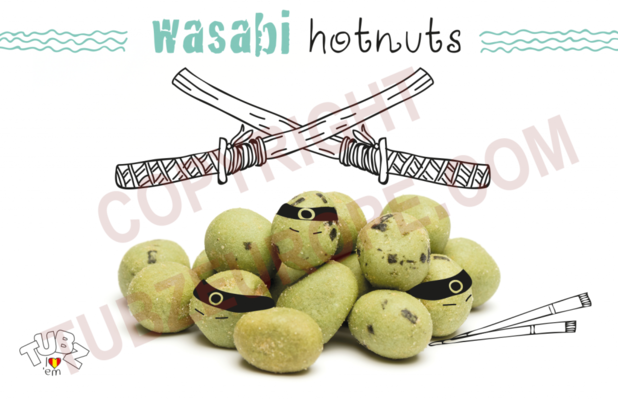Tubz Tapas Wasabi Hotnuts