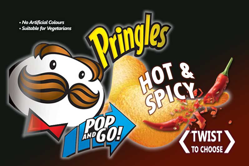 Tubz Pringles Hot and Spicy