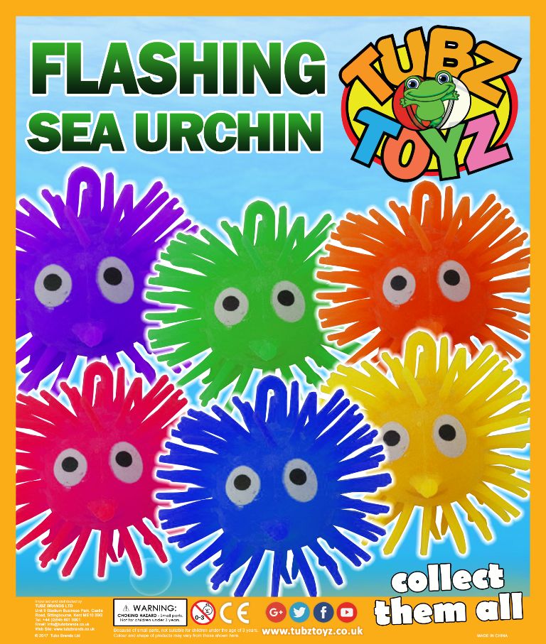 Flashing Sea Urchin Tubz Toyz