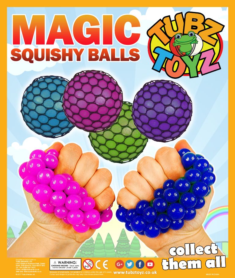 Mesh Stress Balls Tubz Toyz