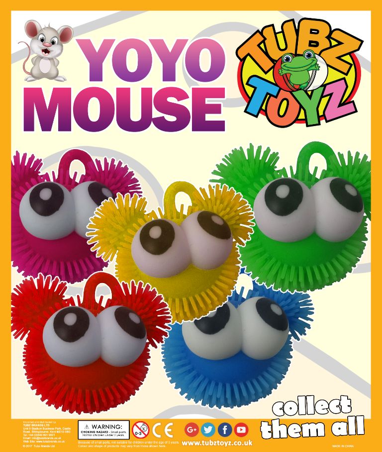 Yoyo Mouse Tubz Toyz