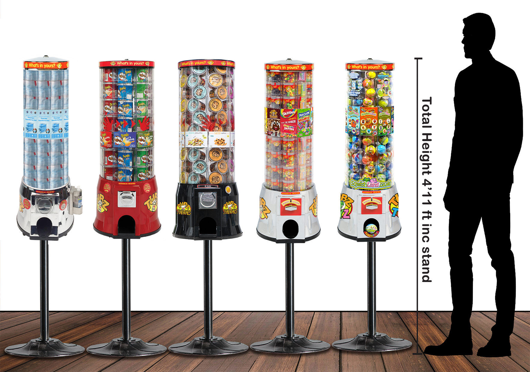 Tubz Vending Machine Towers Image